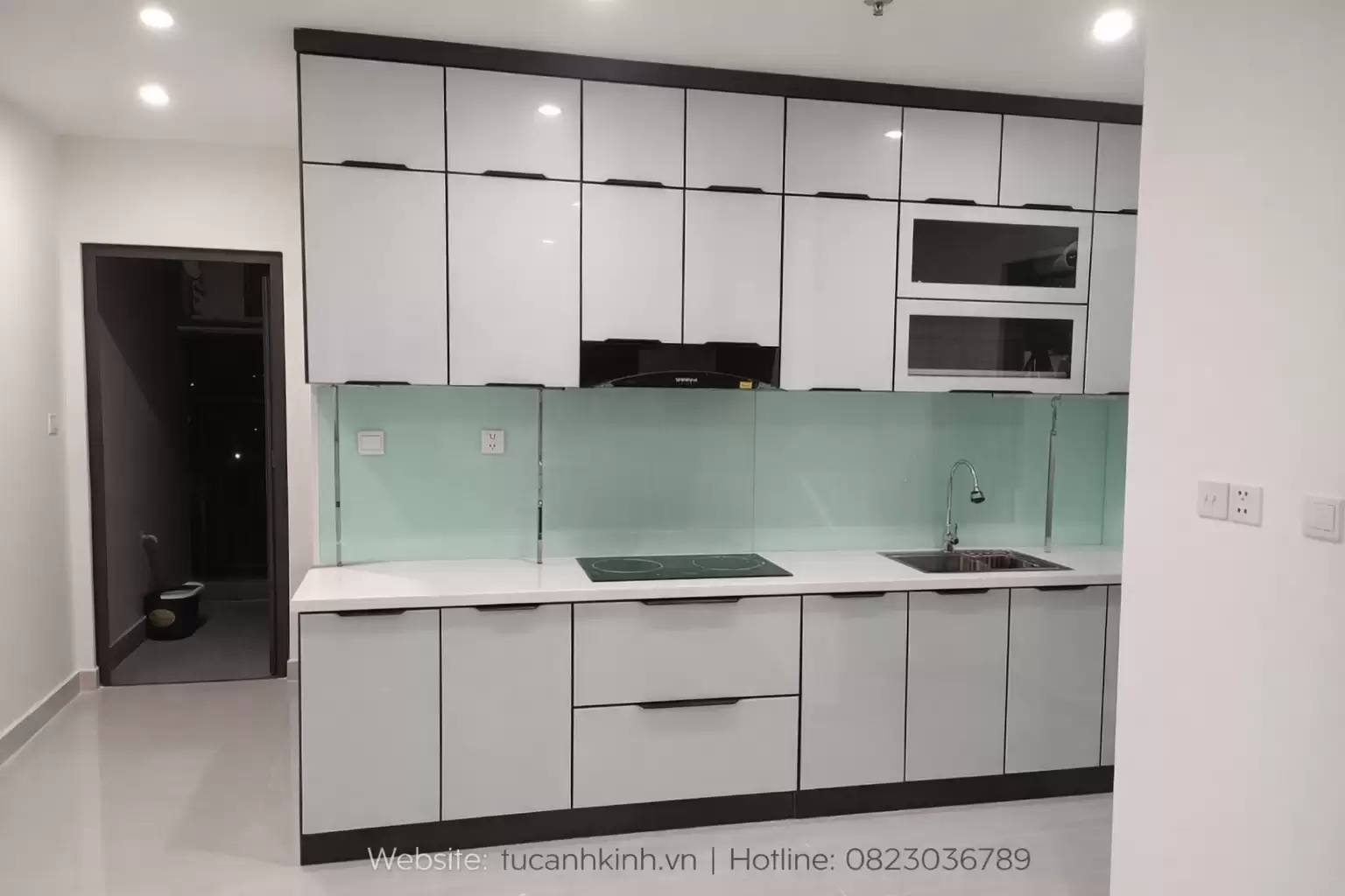 Tủ bếp inox modul không mối hàn 3