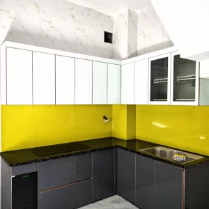 Tủ khung nhôm 2P cánh kính 2