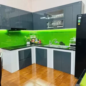 Tủ bếp inox modul không mối hàn 10