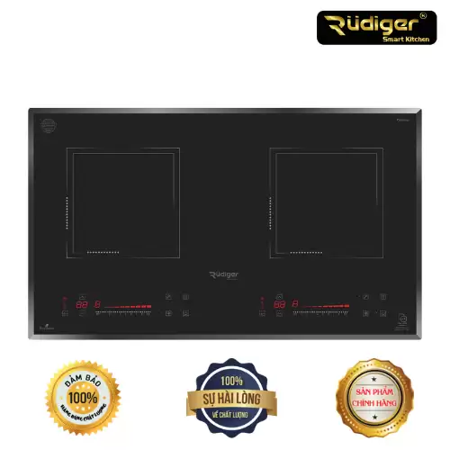 Bếp từ đôi Rudiger RIC-2382