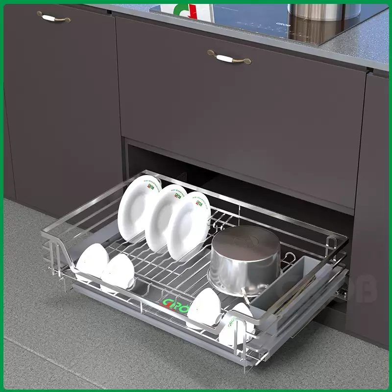 KỆ ĐỰNG BÁT ĐĨA ĐA NĂNG MIX OVAL SUS304