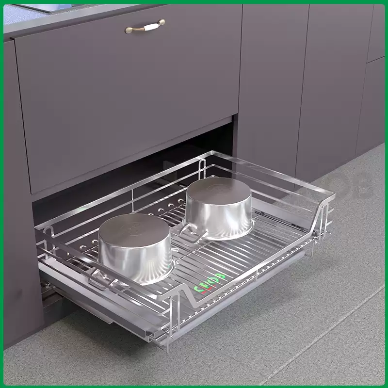 KỆ ĐỰNG XOONG NỒI MIX OVAL SUS304