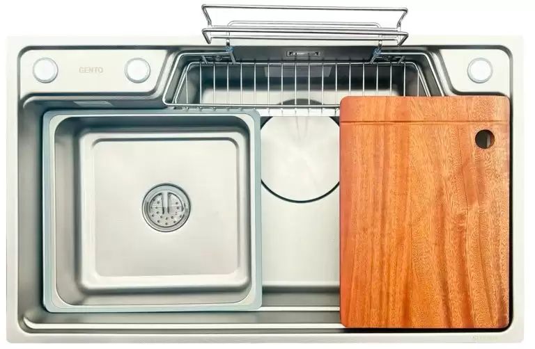 Chậu rửa 1 hố kiểu Nhật Bản Gento GT04-8048 New